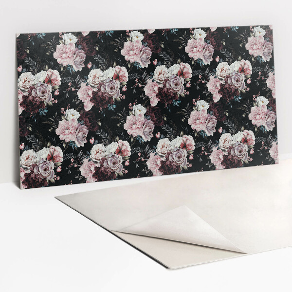 Revestimento decorativo PVC Flores coloridas