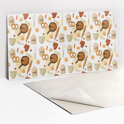 Revestimento de parede Açúcar, farinha e produtos assados