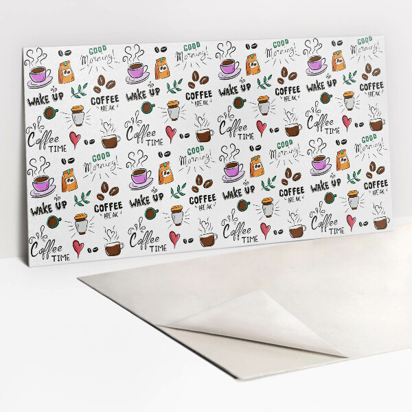 Revestimento de parede Café de desenho animado