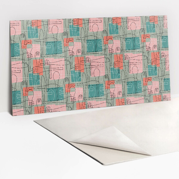 Revestimento de parede Talheres abstratos