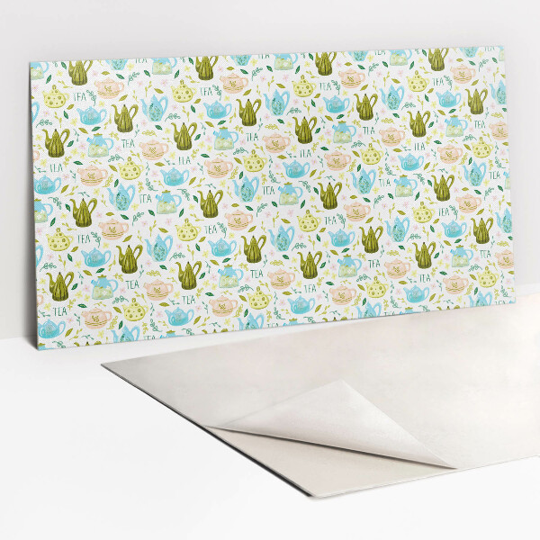 Revestimento de parede Bule de chá