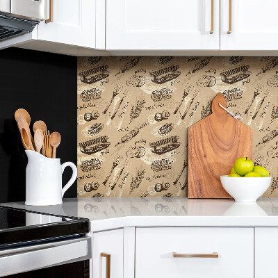 Revestimento decorativo PVC Grelhados e kebabs