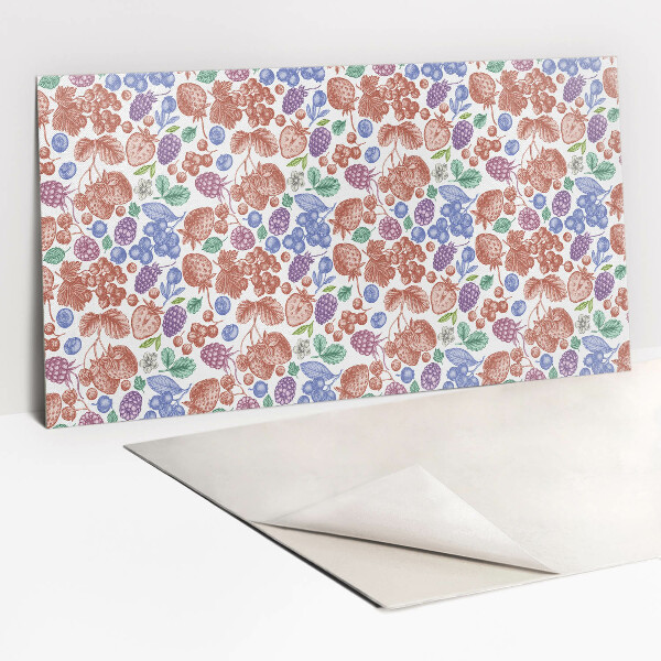 Revestimento decorativo PVC Frutas coloridas