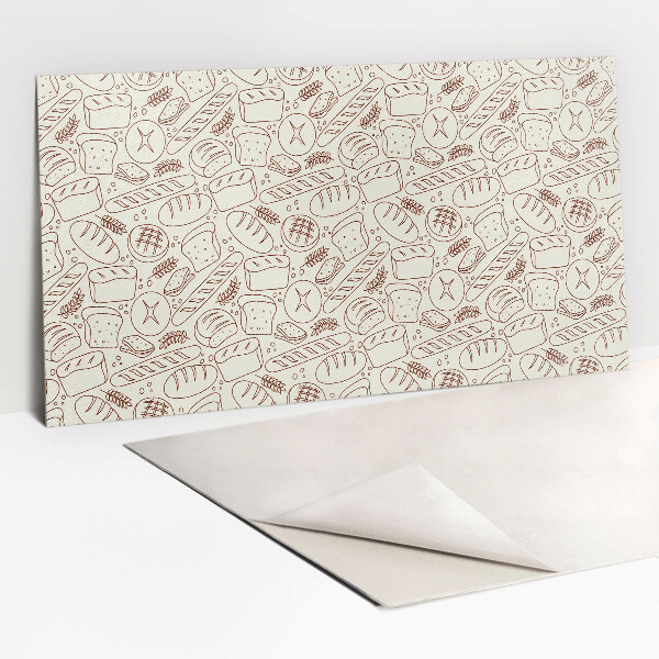 Revestimento de parede Pão de desenho animado