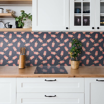 Revestimento de parede Picolé de desenho animado