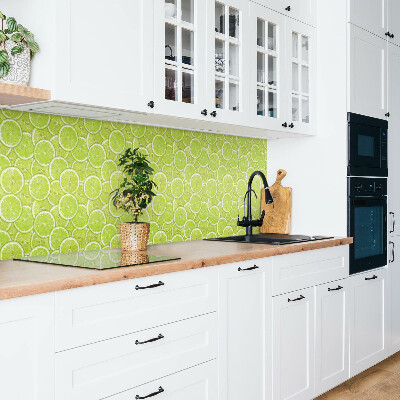 Revestimento decorativo PVC Fatias de limão verde