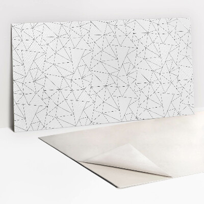 Revestimento decorativo PVC Estrutura de linha