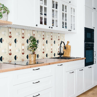 Revestimento decorativo PVC Formas geométricas boho