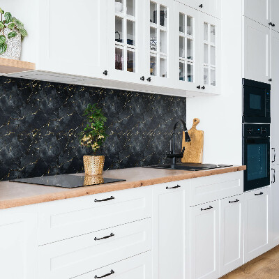 Revestimento decorativo PVC Mármore com ouro