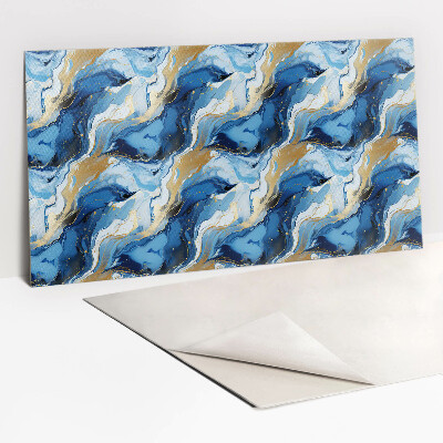 Revestimento de parede Abstração com ouro