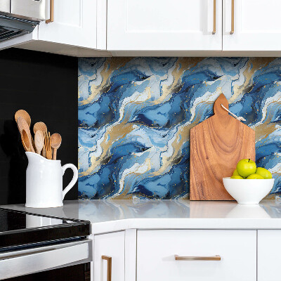 Revestimento de parede Abstração com ouro