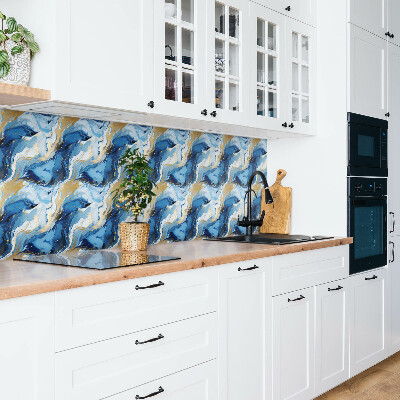 Revestimento de parede Abstração com ouro