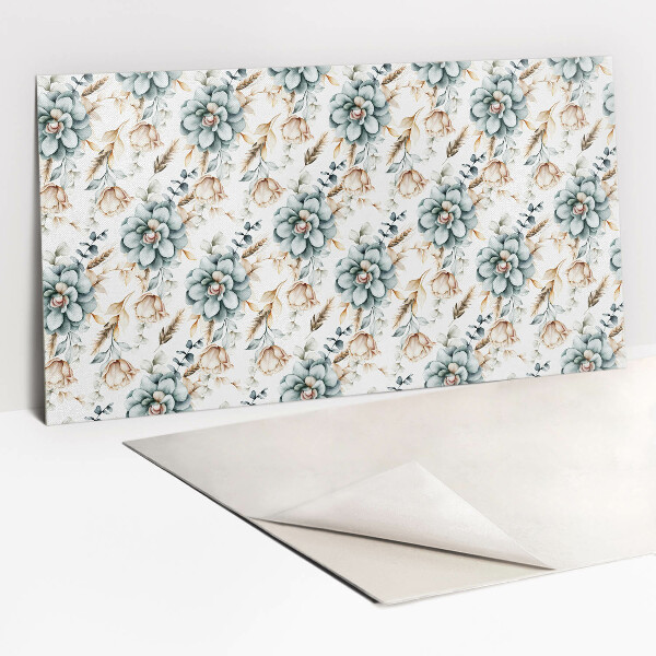 Revestimento decorativo PVC Flores pintadas