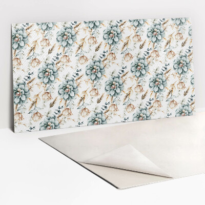 Revestimento decorativo PVC Flores pintadas