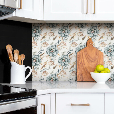 Revestimento decorativo PVC Flores pintadas