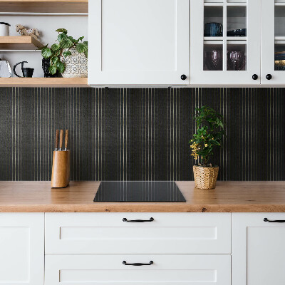 Revestimento decorativo PVC Linhas douradas modernas