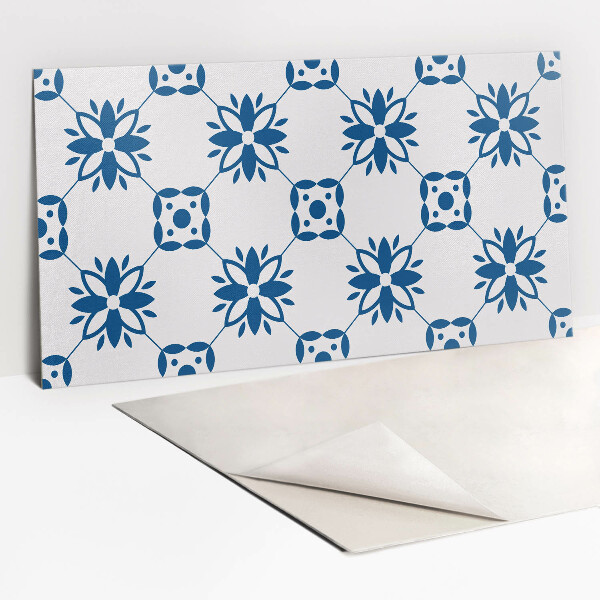 Revestimento de parede ornamento floral