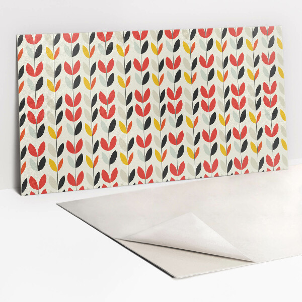 Revestimento de parede Folhas de plantas boho