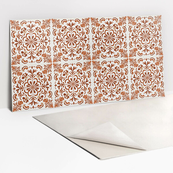 Revestimento de parede ornamento estampado