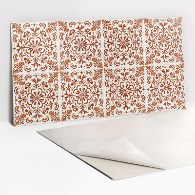 Revestimento de parede ornamento estampado