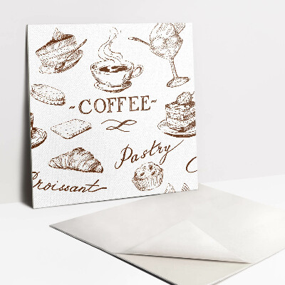 Piso vinilico Tema café