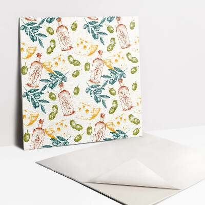 Pavimento vinílico Azeitonas e azeite