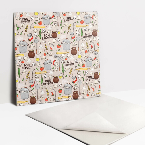 Pavimento vinílico Tema bom apetite