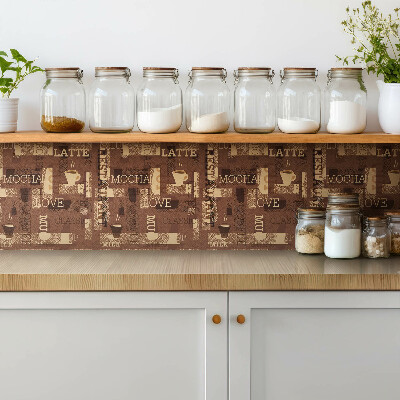 Pavimento vinílico Tema café