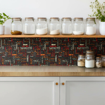 Piso vinilico Tema de churrasqueira