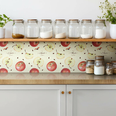 Pavimento vinílico Maçãs vermelhas