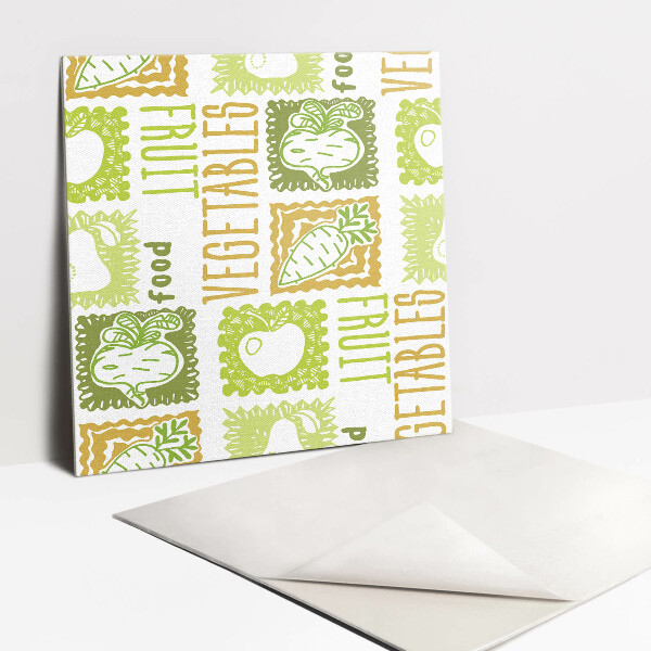 Pavimento vinílico Vegetais e frutas