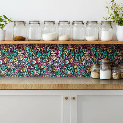 Pavimento vinílico Acessórios abstratos para aniversário