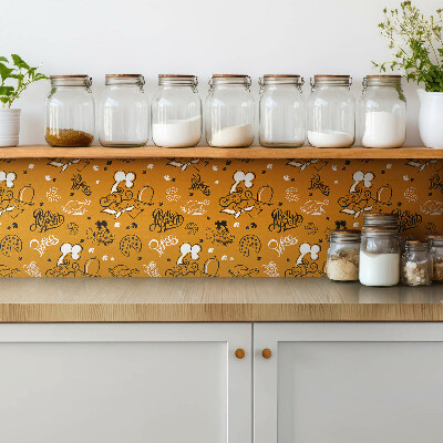 Pavimento vinílico Tema bom apetite!