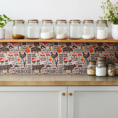 Pavimento vinílico Grelha de desenho animado