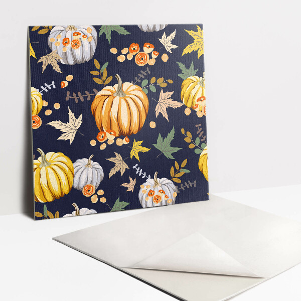 Pavimento vinílico Abóboras coloridas