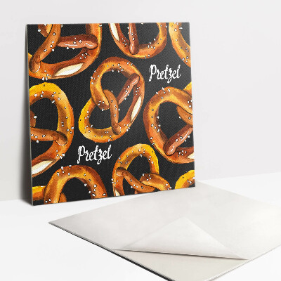 Piso vinilico Pretzels de desenho animado