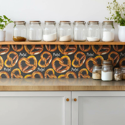 Piso vinilico Pretzels de desenho animado