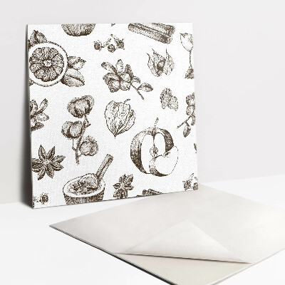 Pavimento vinílico Maçã e canela