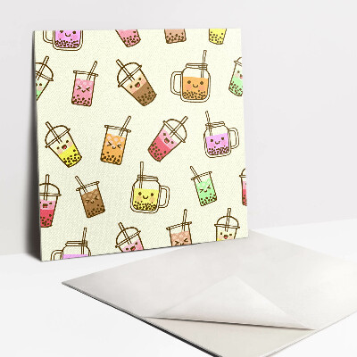 Piso vinilico Coquetel colorido