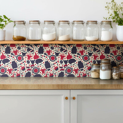 Pavimento vinílico Grelha de desenho animado