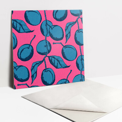 Piso vinilico Frutas abstratas