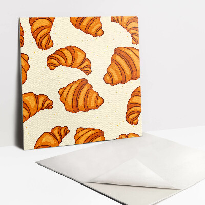 Piso vinilico Croissant de desenho animado