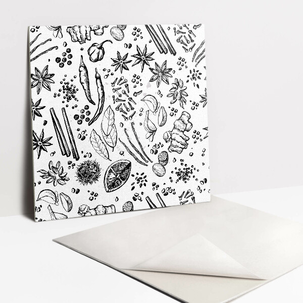 Pavimento vinílico Legumes e frutas de desenho animado