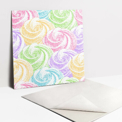 Piso vinilico Biscoitos coloridos