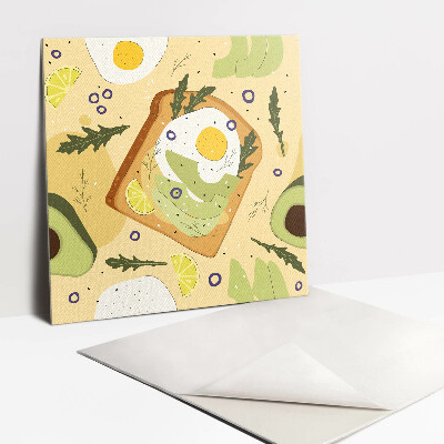 Pavimento vinílico Torrada de abacate e ovo