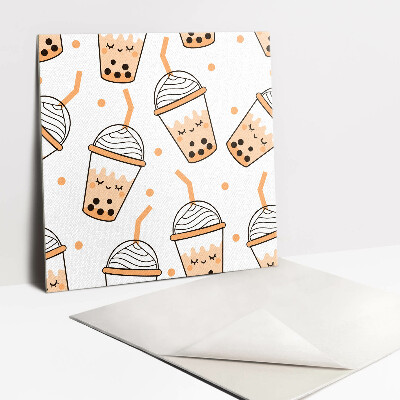 Pavimento vinílico Coquetéis de desenho animado