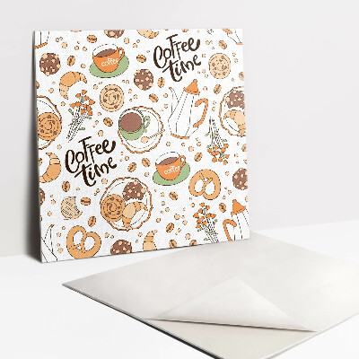 Piso vinilico Hora do café!