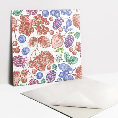 Piso vinilico Frutas coloridas