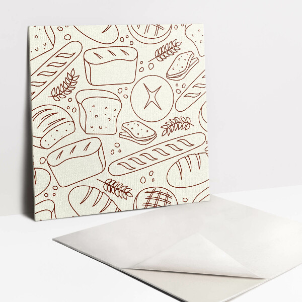 Pavimento vinílico Pão de desenho animado