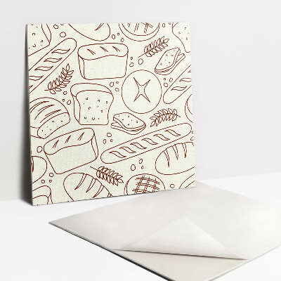 Pavimento vinílico Pão de desenho animado